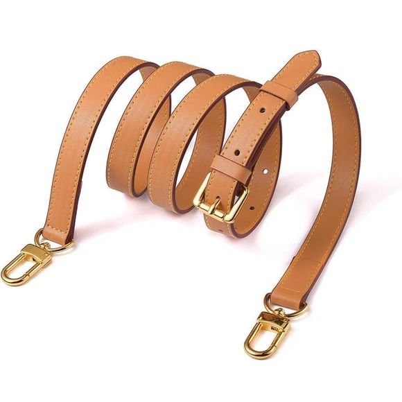 New Genuine Vachetta Leather Crossbody Replacement Straps for Purses multi color - Picture 2 of 13